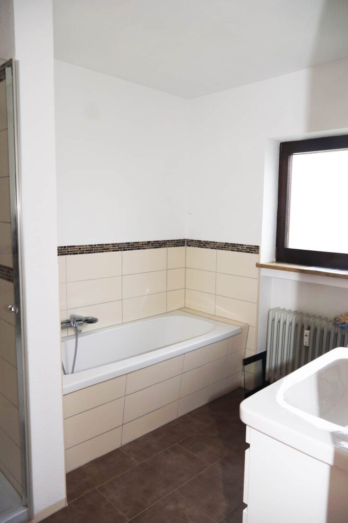 Badezimmer der Ferienwohnung